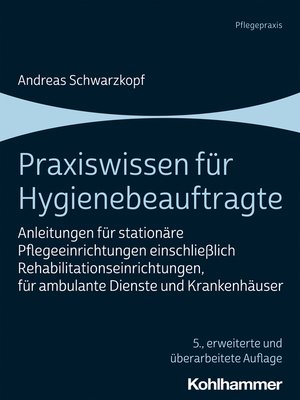 cover image of Praxiswissen für Hygienebeauftragte